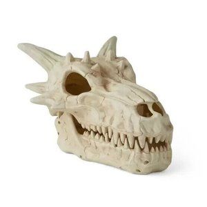 DRAGON SKULL Fall Halloween Skeleton Decor Novelty Bone Spooky Decoration
